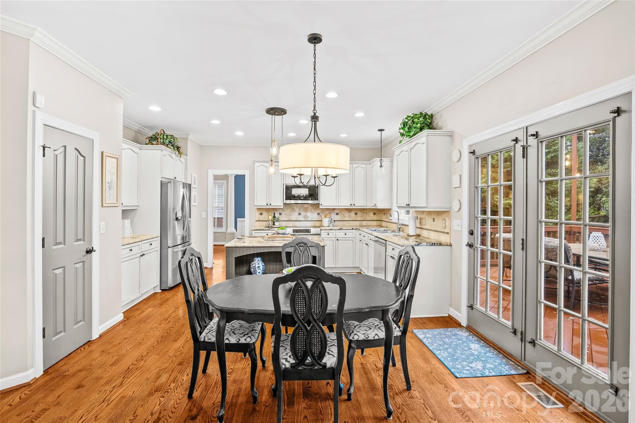 Breakfast area - 11424 Innes Court, Charlotte