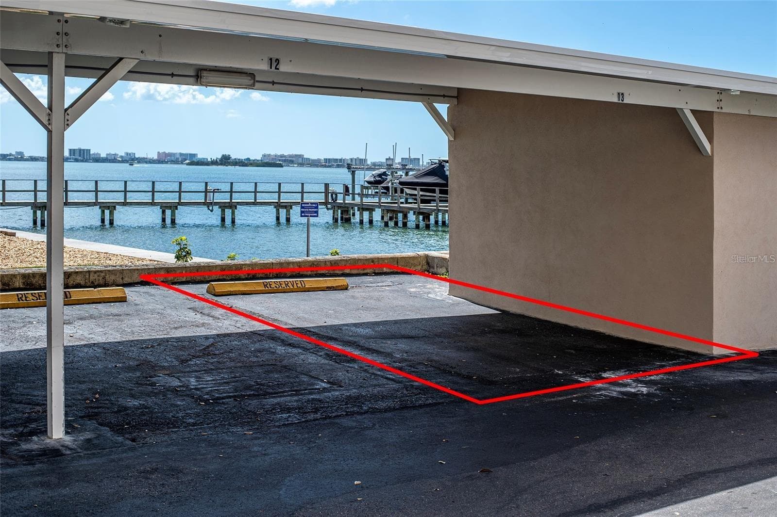 Covered parking - 620 EDGEWATER DR #103, DUNEDIN