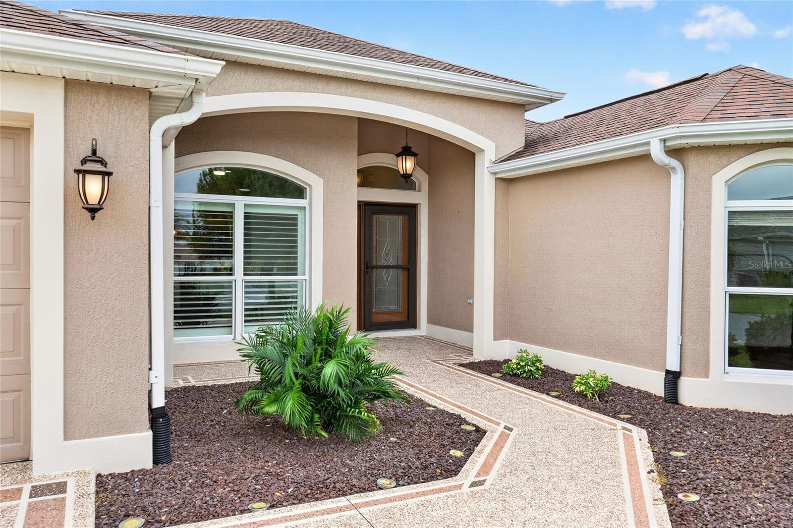 Painted Driveway, Walkway & Front Porch - 2084 NORDIC LN, THE VILLAGES