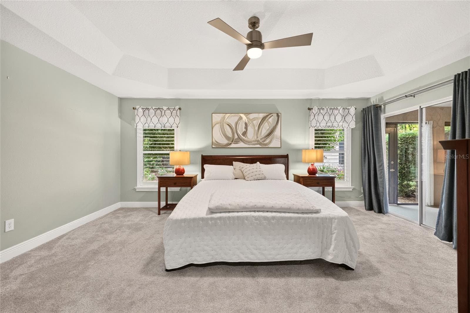 Plantation Shutters and Glass Slider to Florida Room - 2084 NORDIC LN, THE VILLAGES