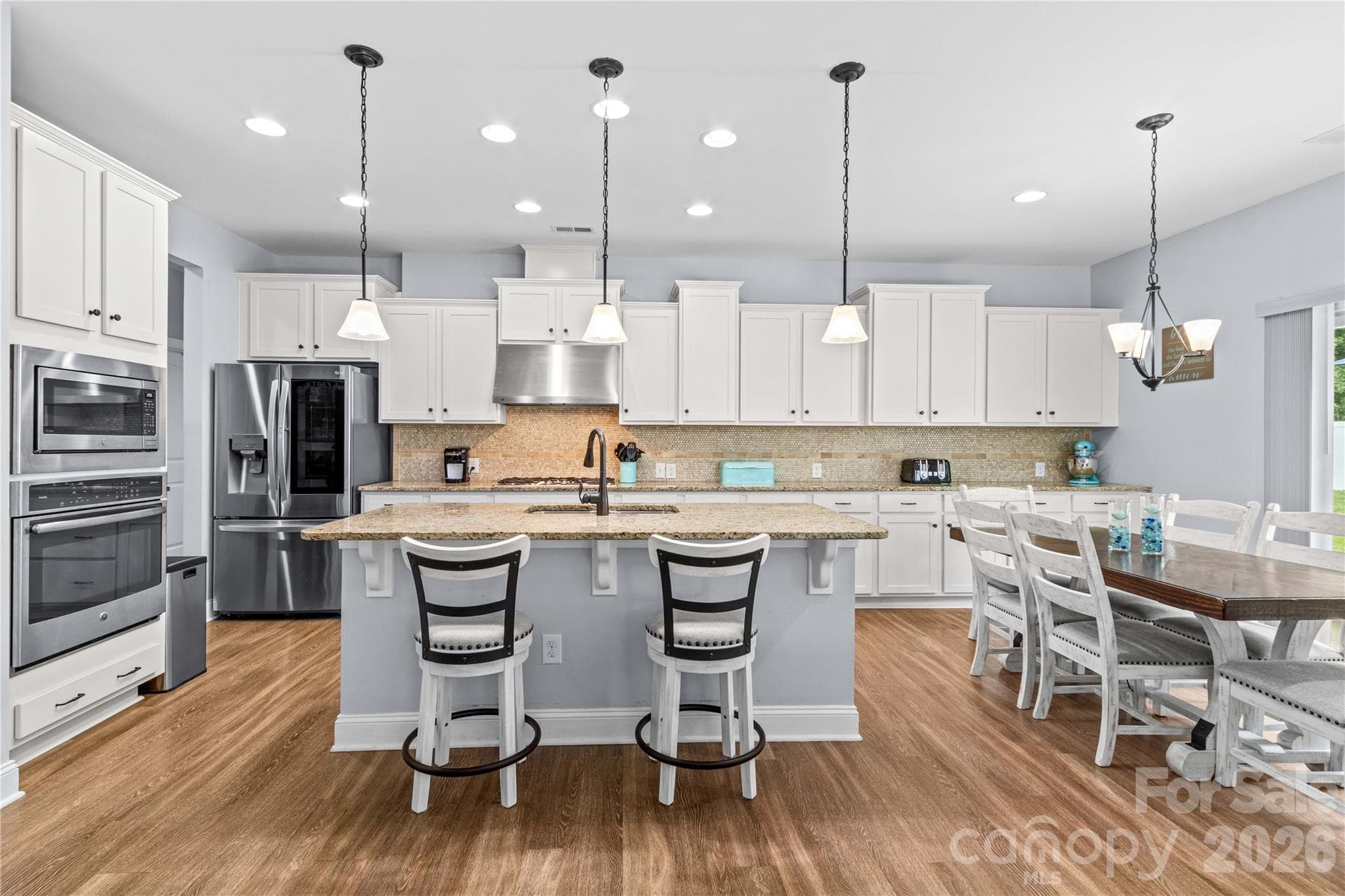 Excellent Lighting over the Island - 111 Paradise Hills Circle, Mooresville