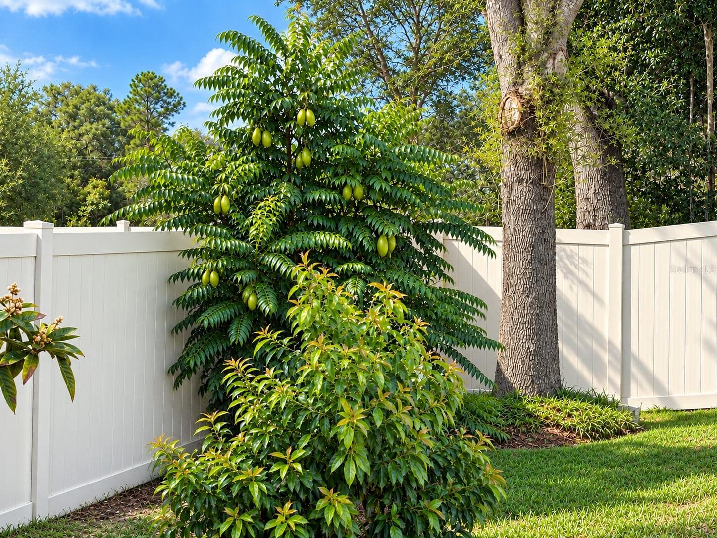 Fruit trees - June plum - 4408 ARUBA BLVD, CLERMONT