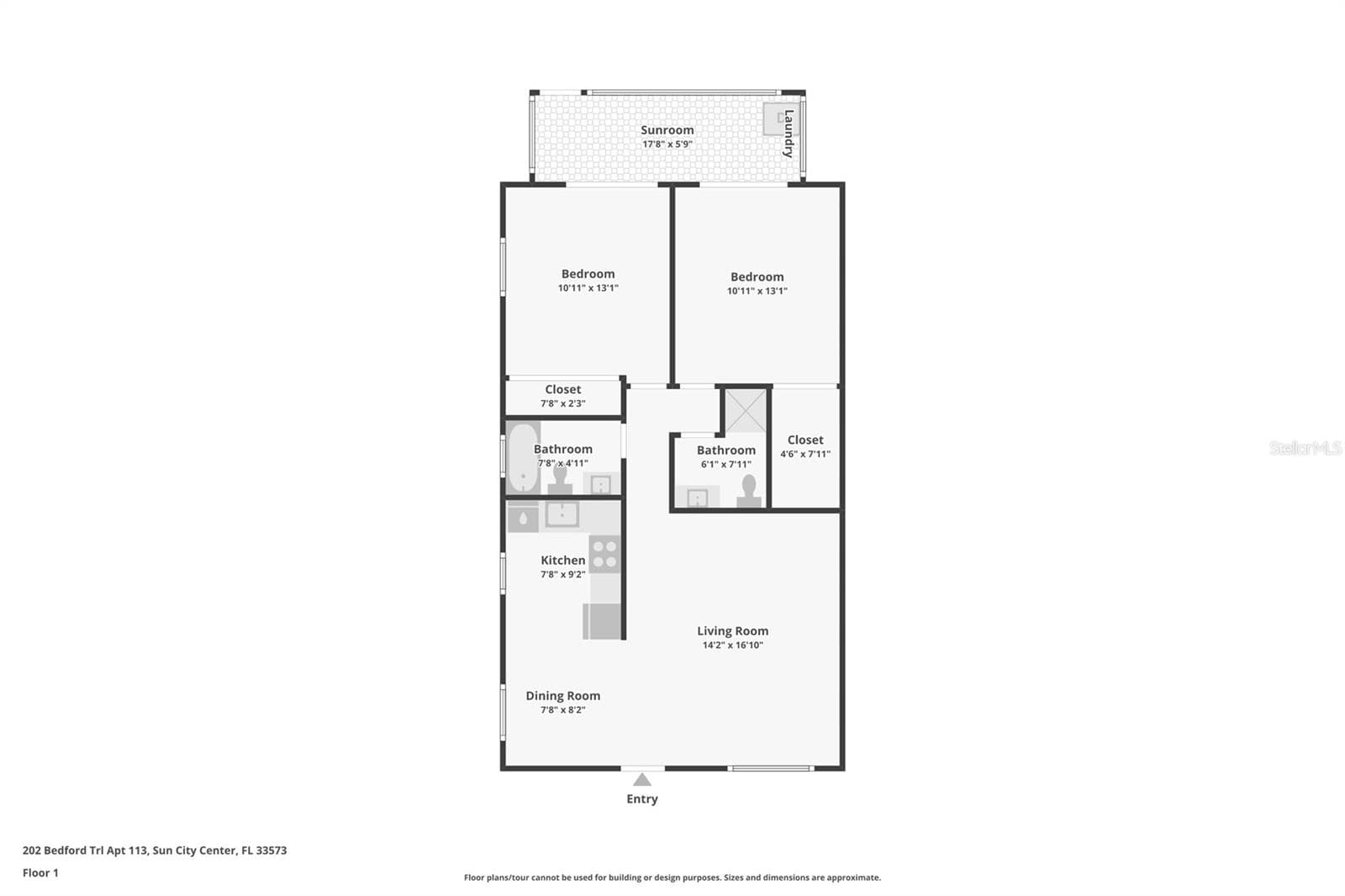 Condominium at 202 BEDFORD TRL #109, SUN CITY CENTER, photo 25 of 62