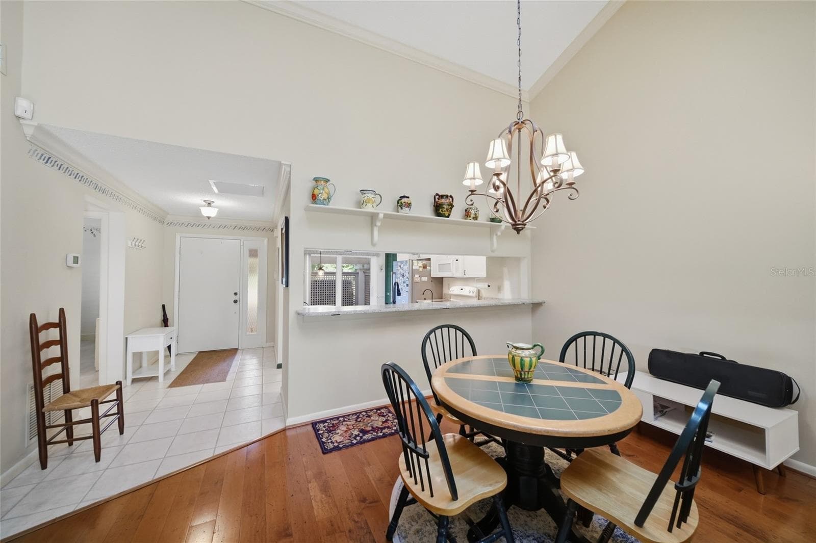 Dining area adjacent to kitchen - 3266 SANDLEHEATH #51, SARASOTA