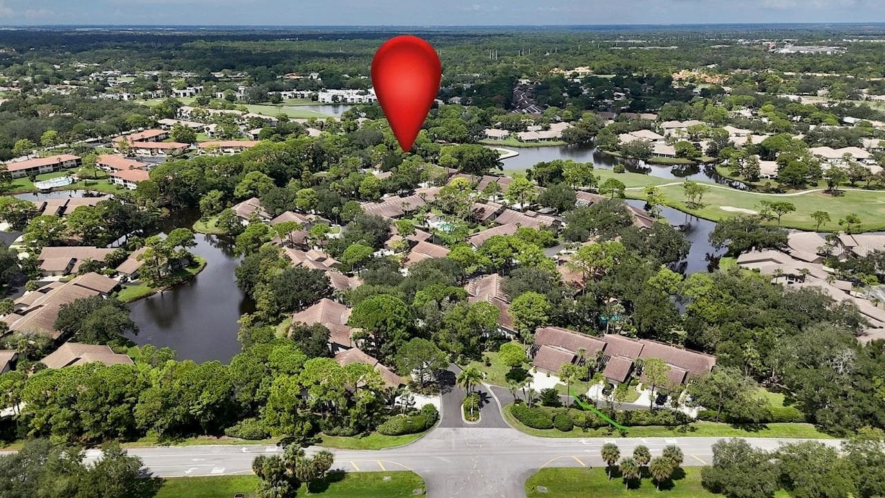 ariel view of Sandleheath Subdivision - 3266 SANDLEHEATH #51, SARASOTA