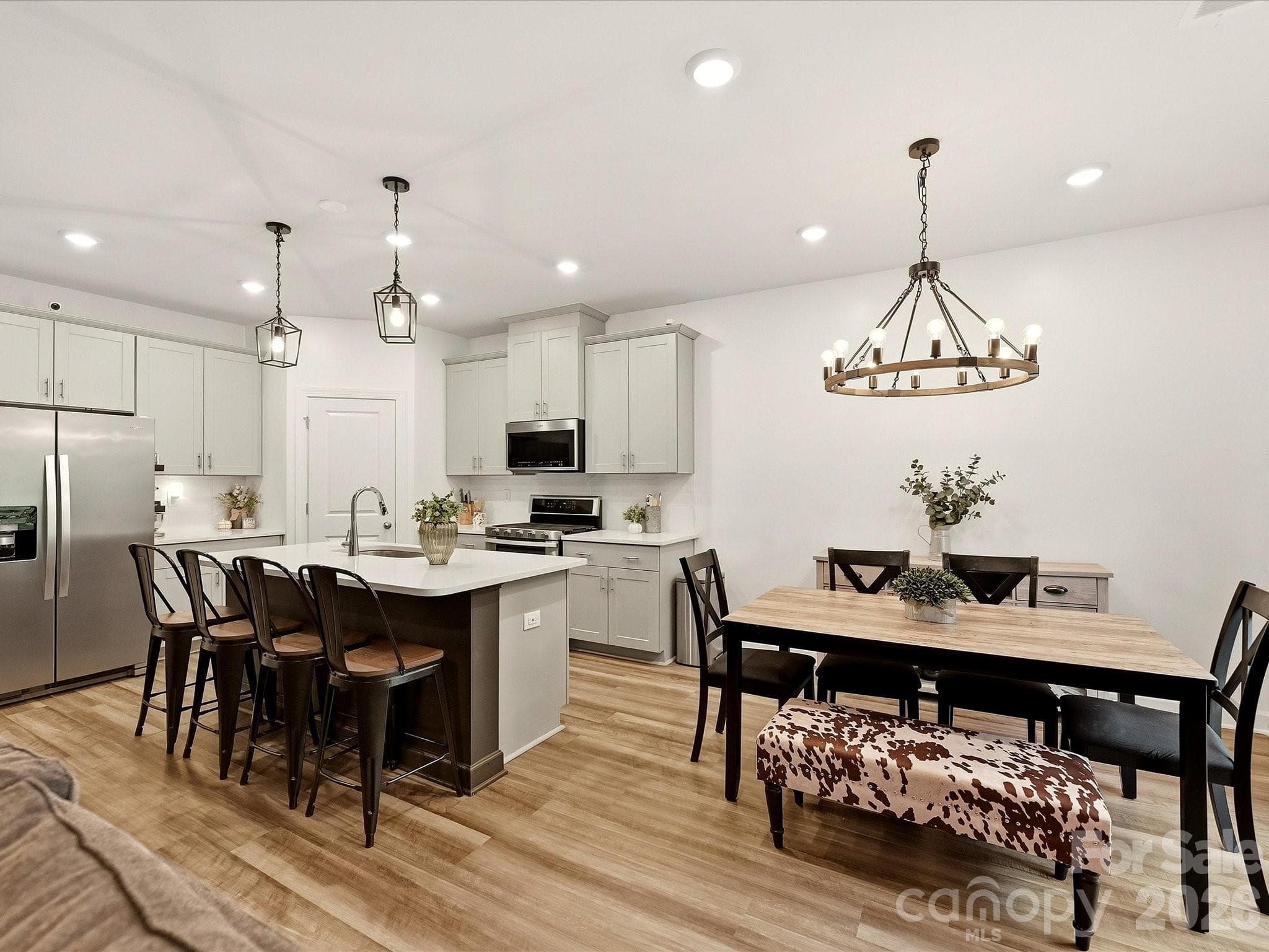 Kitchen/Dining - 7715 Porrera Street, Charlotte