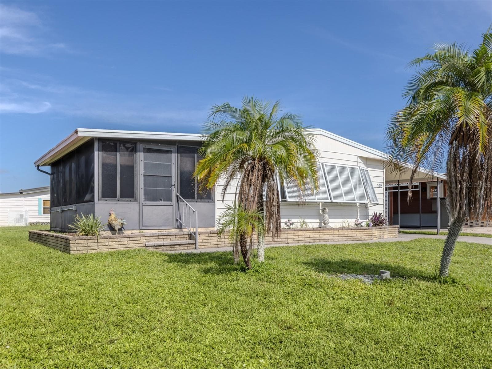 Exterior - Back - 192 PALM HARBOR DR, NORTH PORT