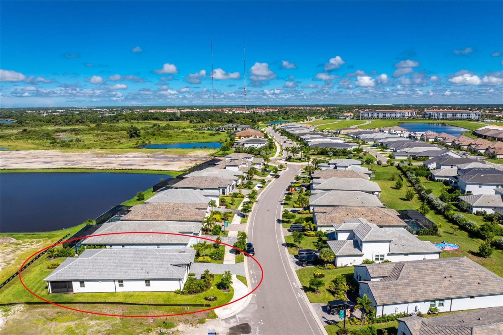 Corner lot location - 237 VISTERA BLVD, NOKOMIS