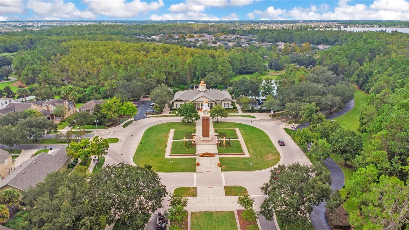 Arial of Reflection Pond - 14169 AVENUE OF THE GRVS, WINTER GARDEN