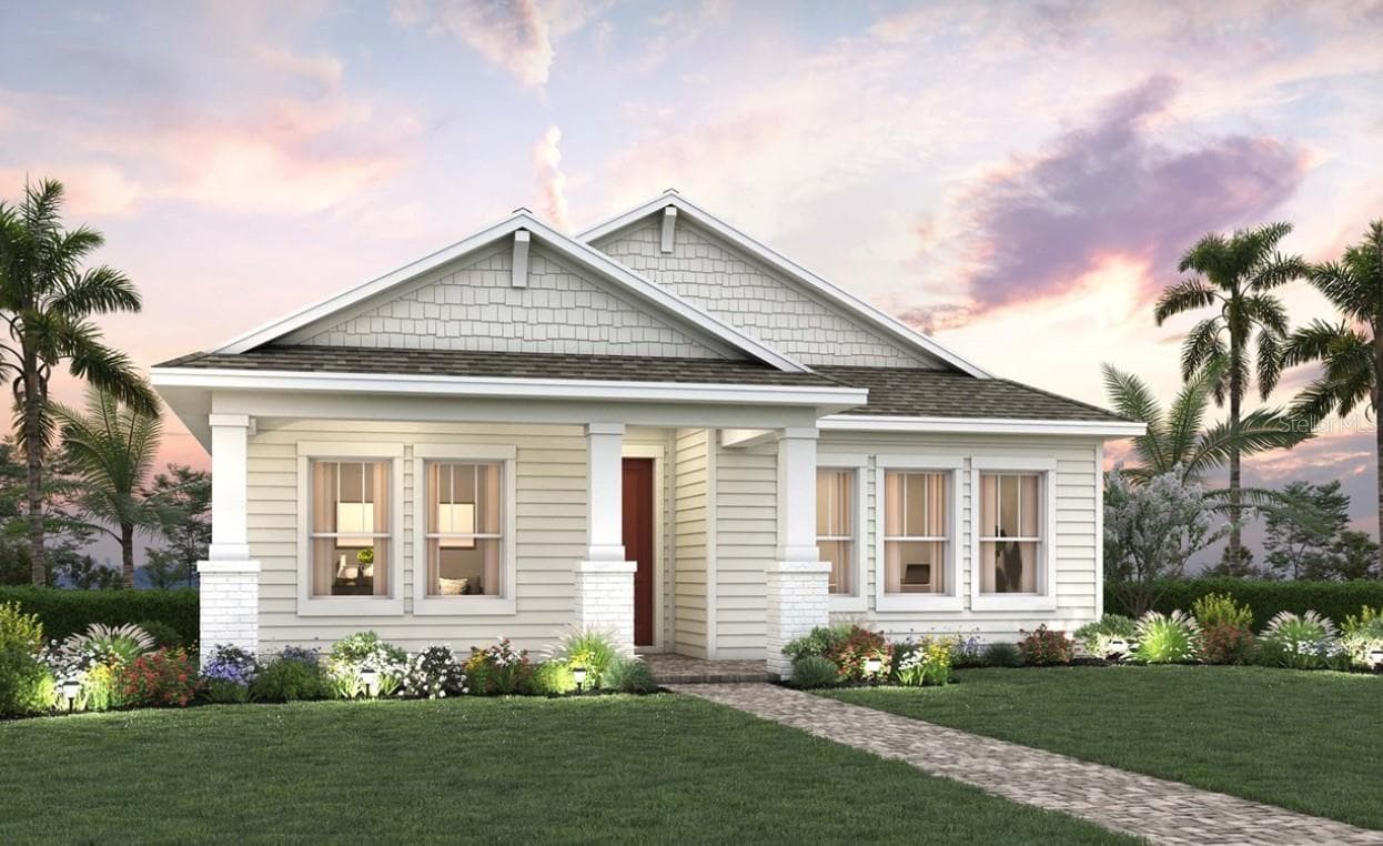 Front Exterior Rendering **Paint Colors May Vary - 7949 REFLECTION PKWY, BRADENTON