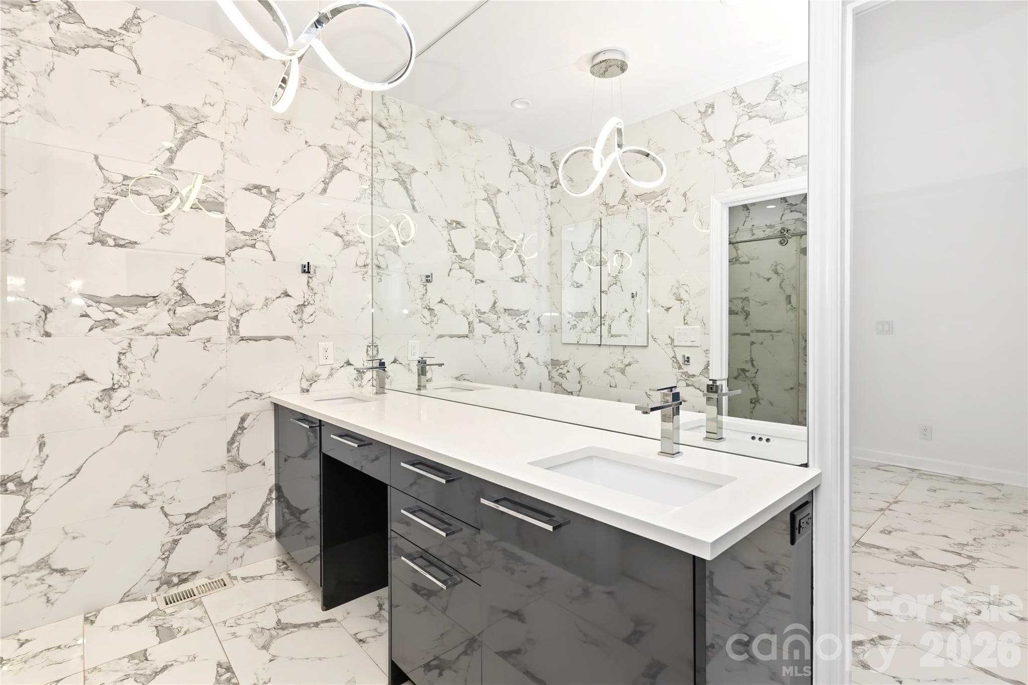 Gorgeous Primary Bath - 5235 Haynes Hall Place, Charlotte