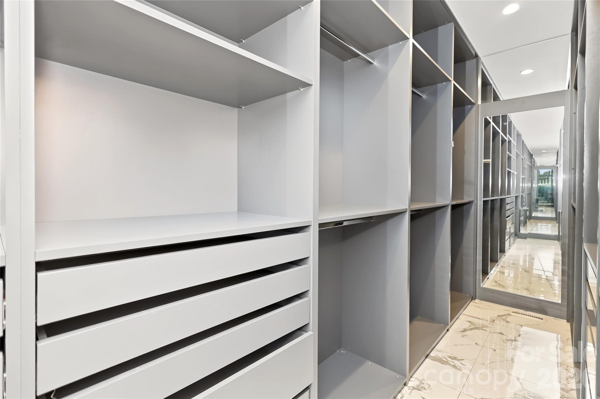 Primary Custom Closet - 5235 Haynes Hall Place, Charlotte