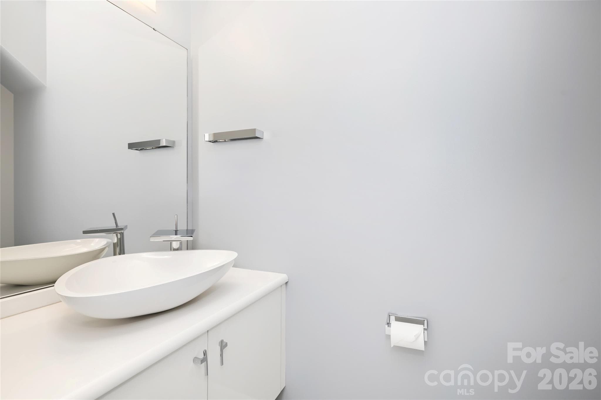 Powder Room - 5235 Haynes Hall Place, Charlotte
