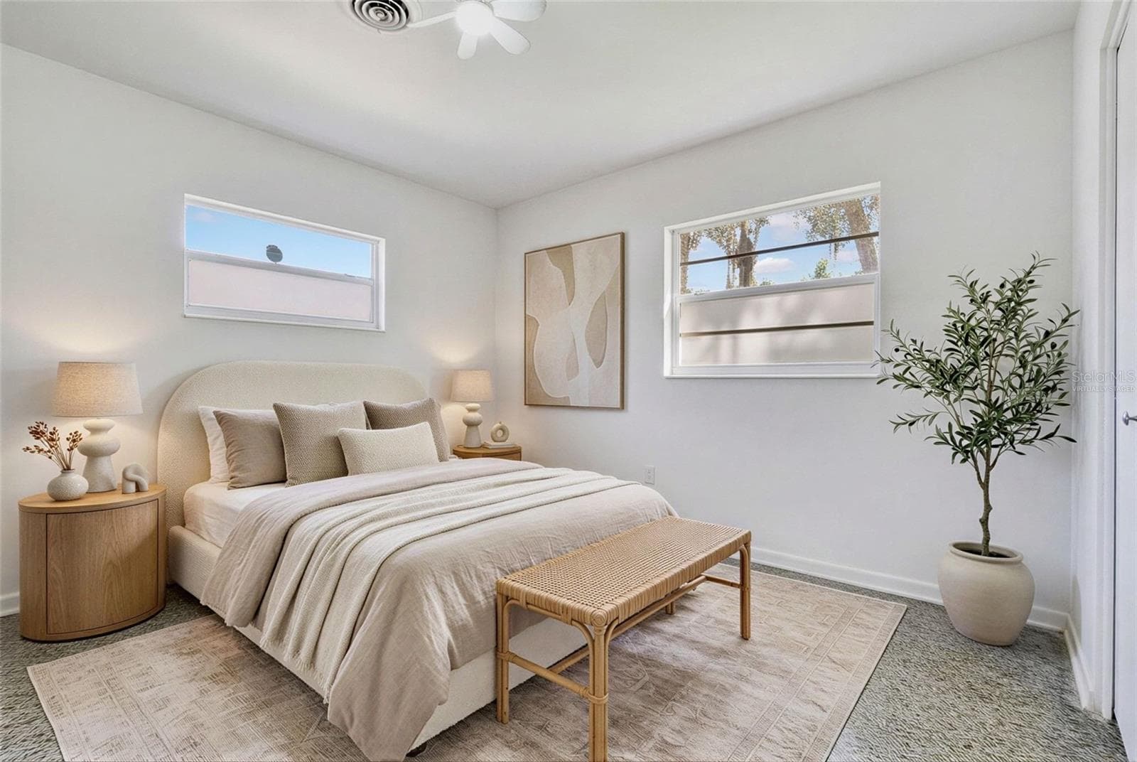 Virtually Staged - Bedroom - 4004 LOUISBURG LN, ORLANDO