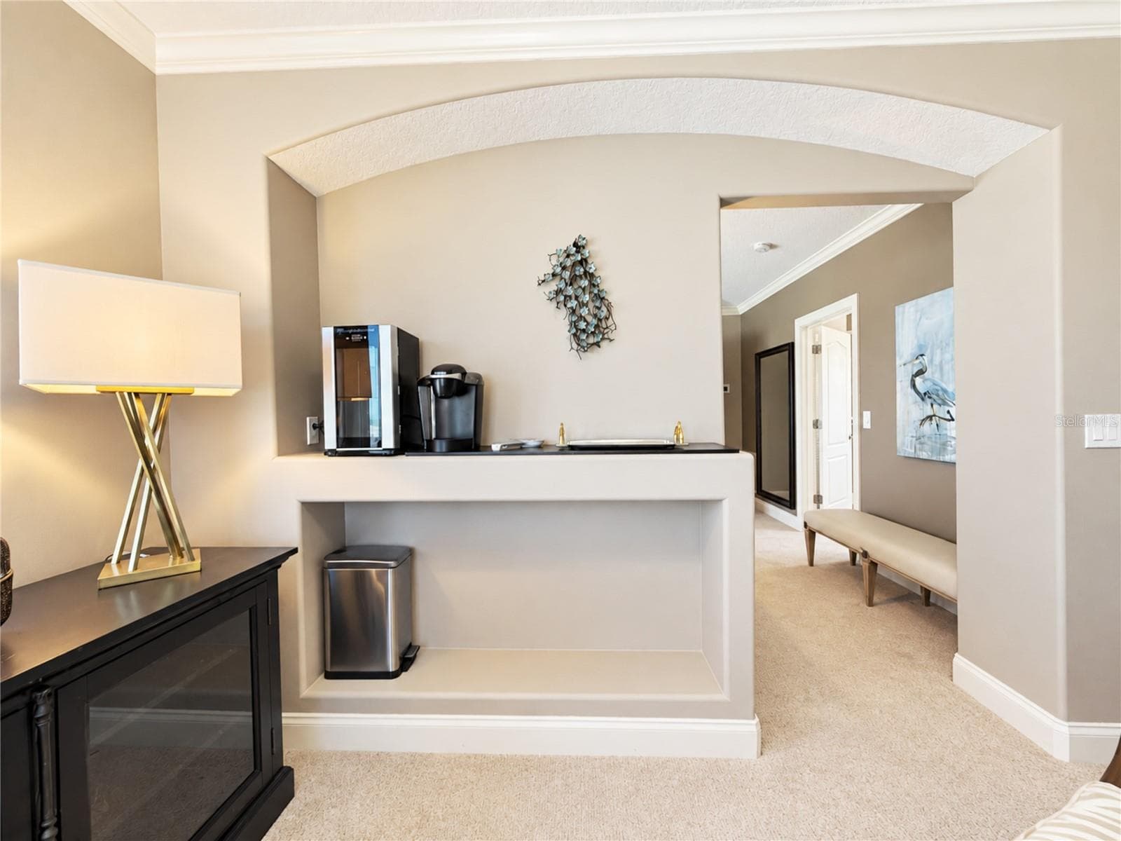 Built-In Coffee Nook - 3399 N OCEAN SHORE BLVD, FLAGLER BEACH