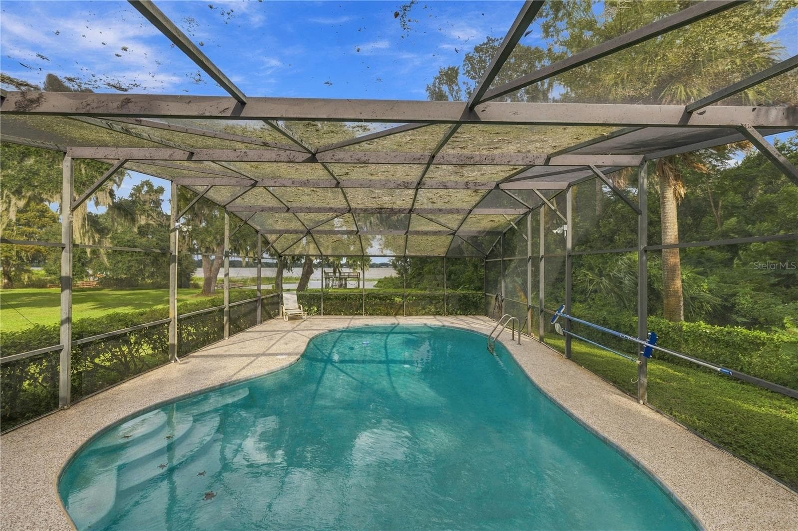 Screened Pool - 2314 N GRIFFIN DR, LEESBURG