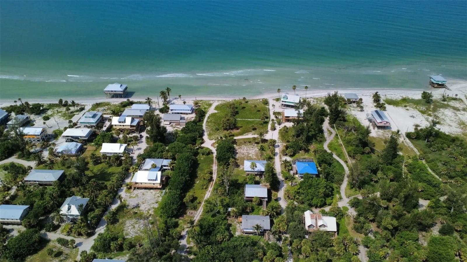 It is better to have some room between your home and the ocean as u can see by the homes in the water. - 8264 GRAND AVE, PLACIDA