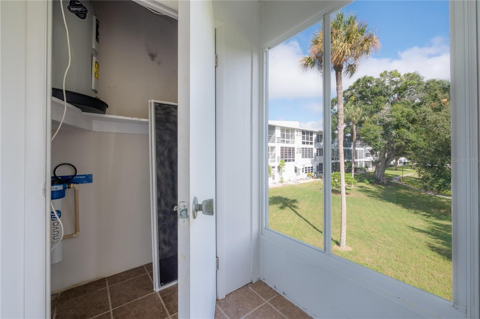 Lanai and utility closet - 8055 112TH ST #205, SEMINOLE