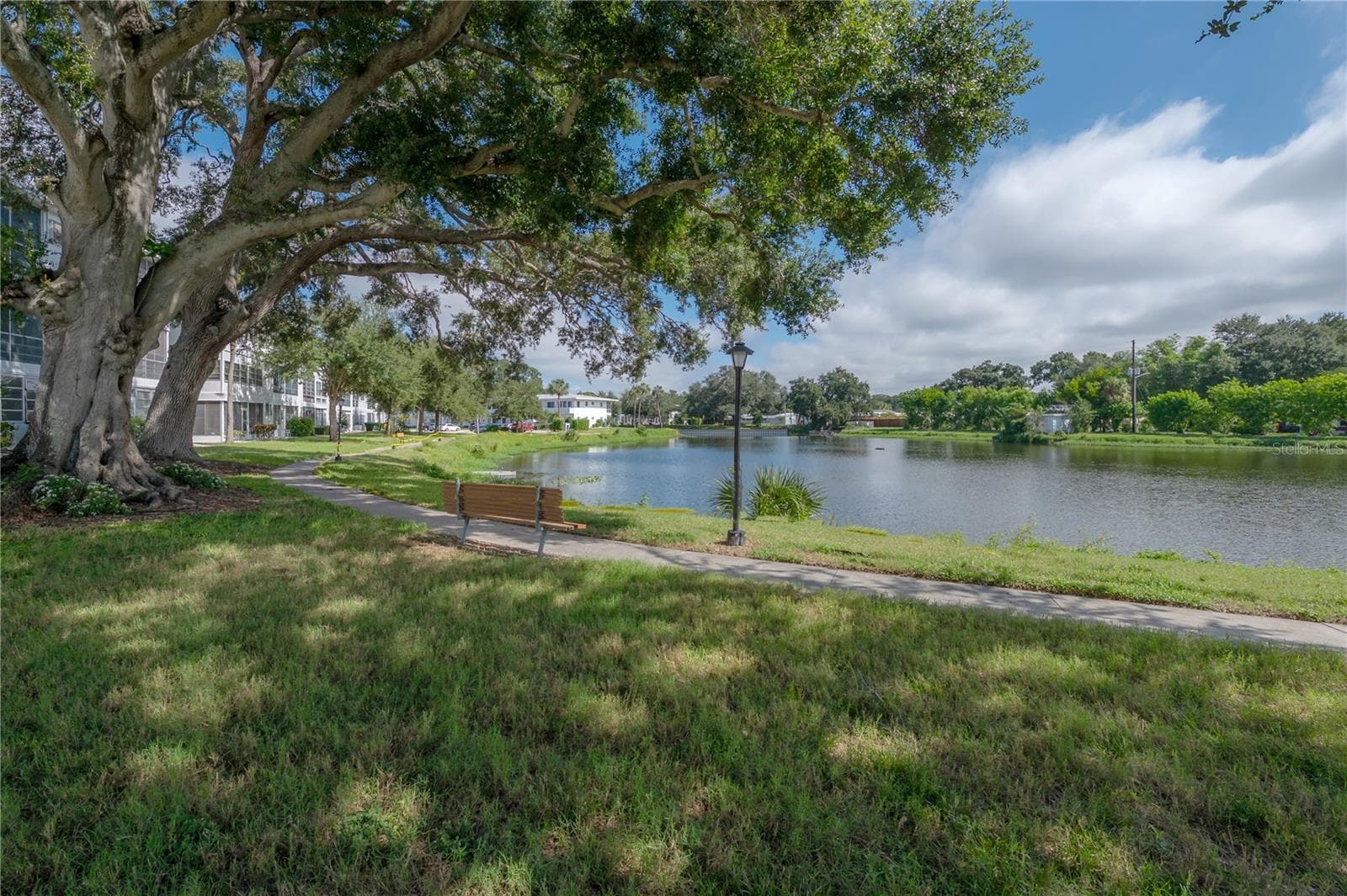 Lake with fountain - 8055 112TH ST #205, SEMINOLE