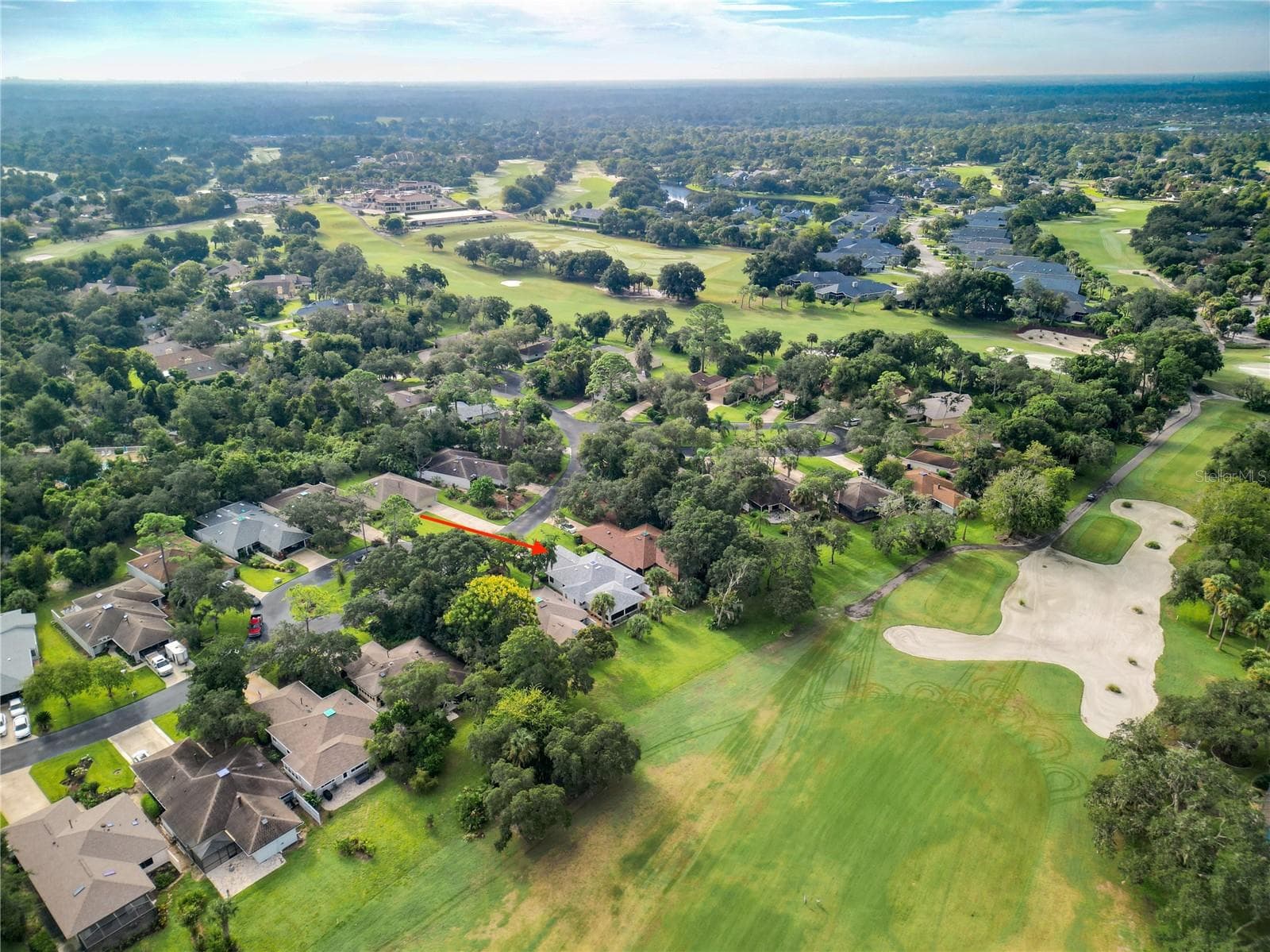 Aerial 2 - 724 ST ANDREWS CIRCLE, NEW SMYRNA BEACH