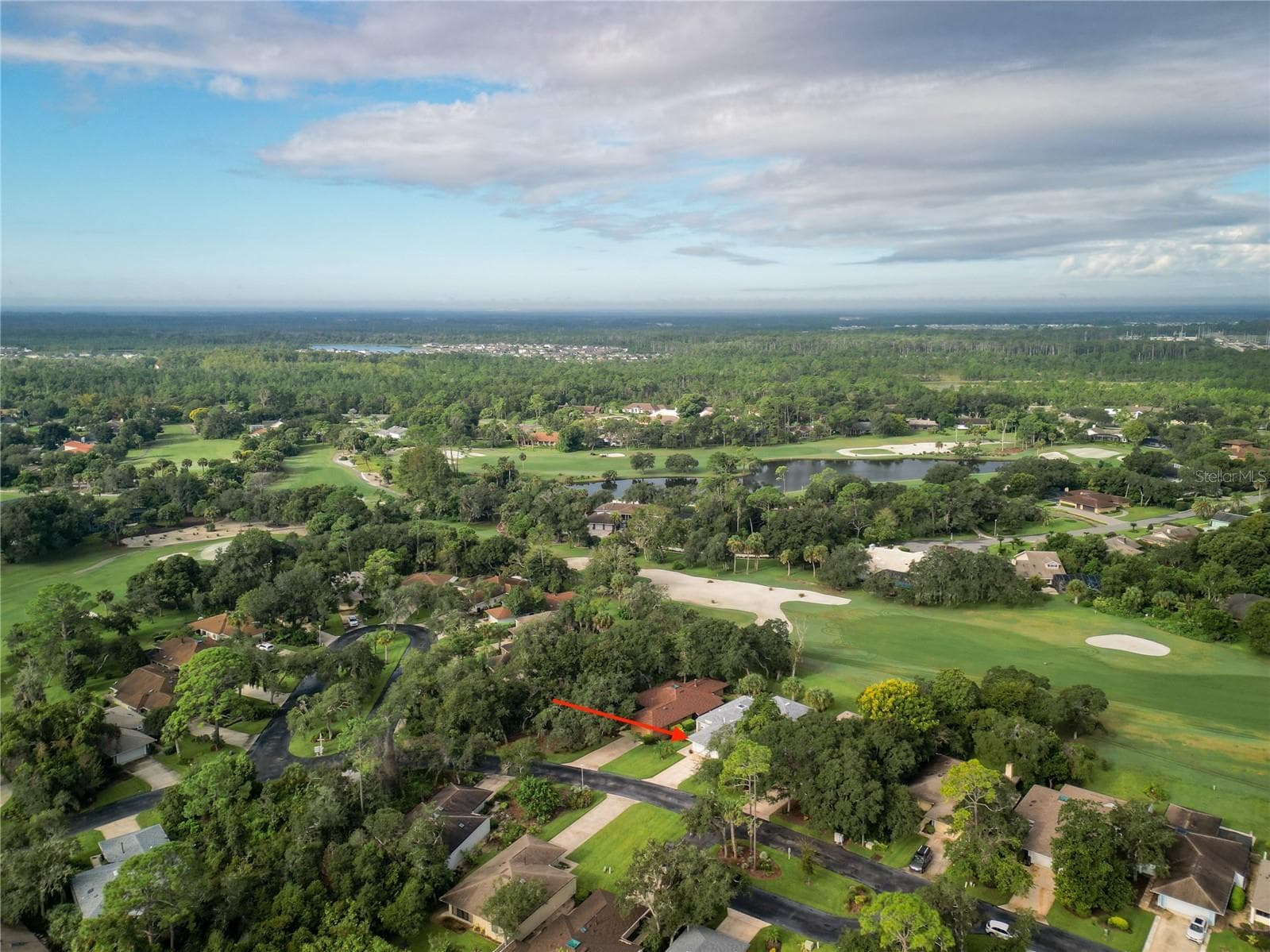 Aerial 5 - 724 ST ANDREWS CIRCLE, NEW SMYRNA BEACH