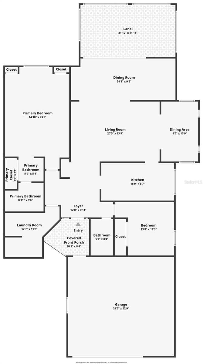 Floorplan - 724 ST ANDREWS CIRCLE, NEW SMYRNA BEACH