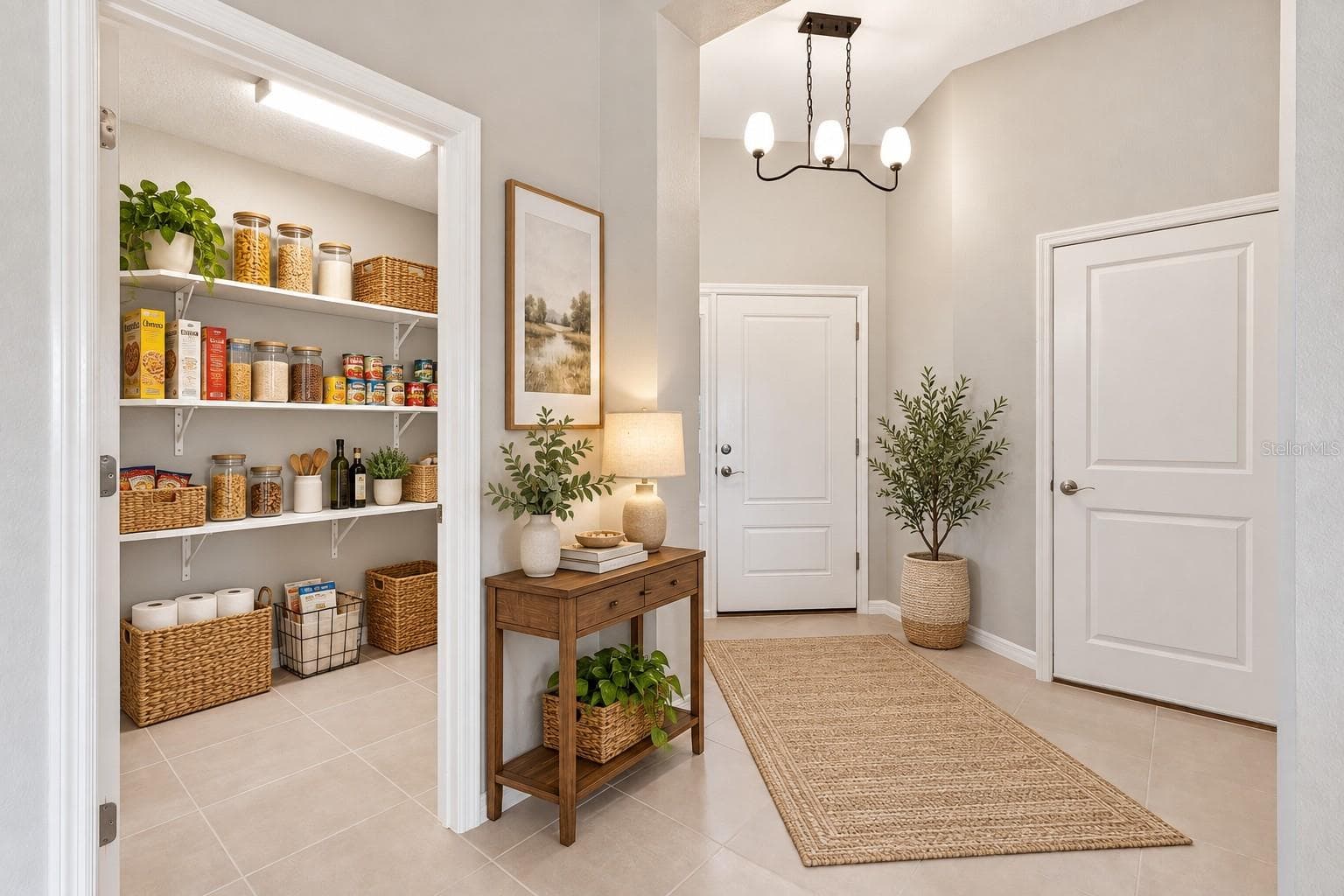 Virtually Stage Entry and Pantry - 5805 CAMDYN CT, THE VILLAGES