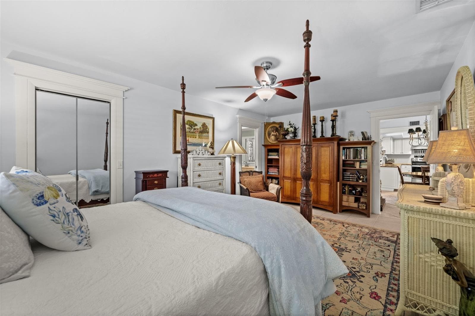 Primary bedroom with lots of room - 427 SW 34TH ST, CAPE CORAL