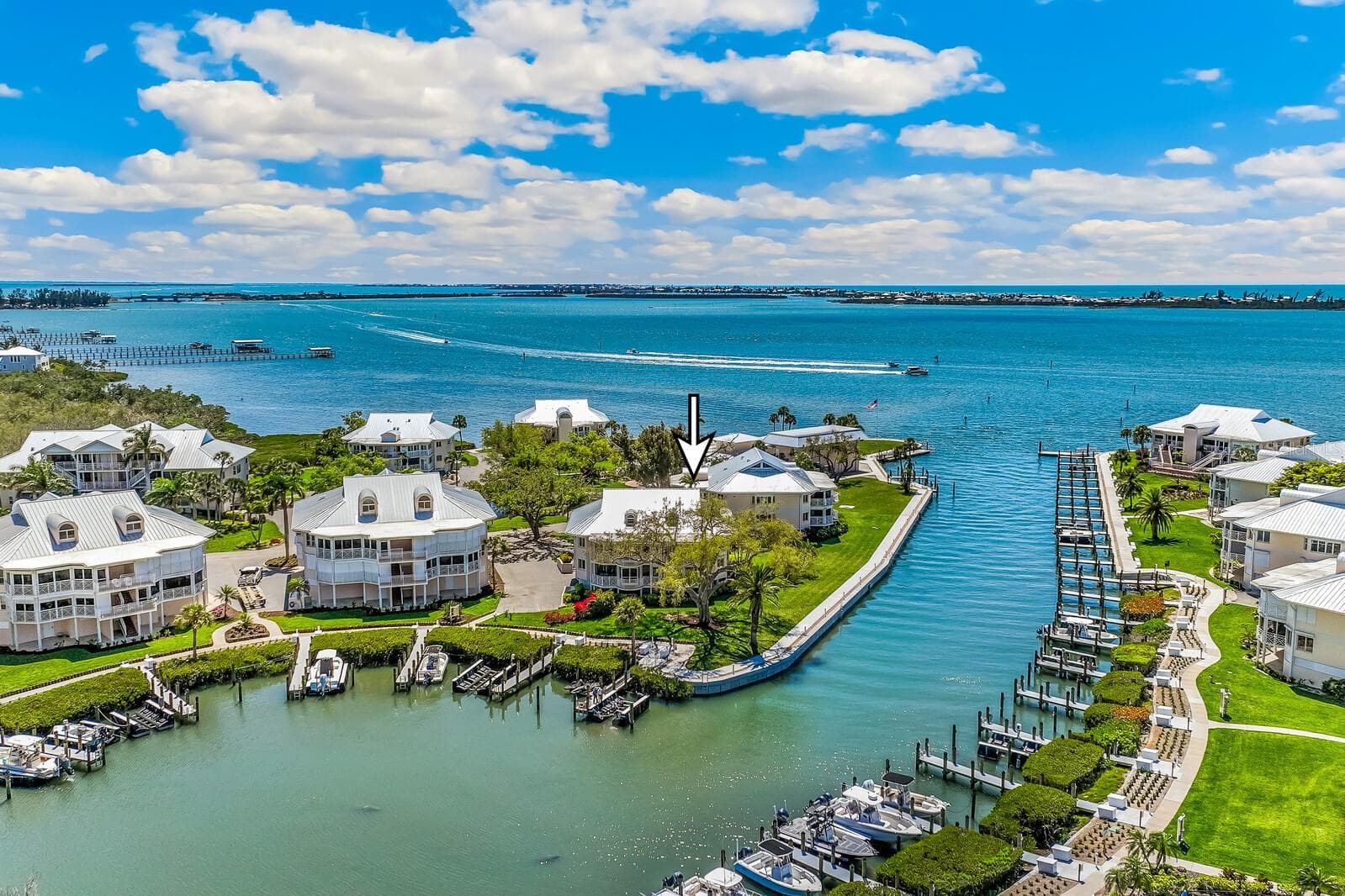 The newly remodeled boat basin at the Placida Harbour Club - 11000 PLACIDA RD #1073, PLACIDA
