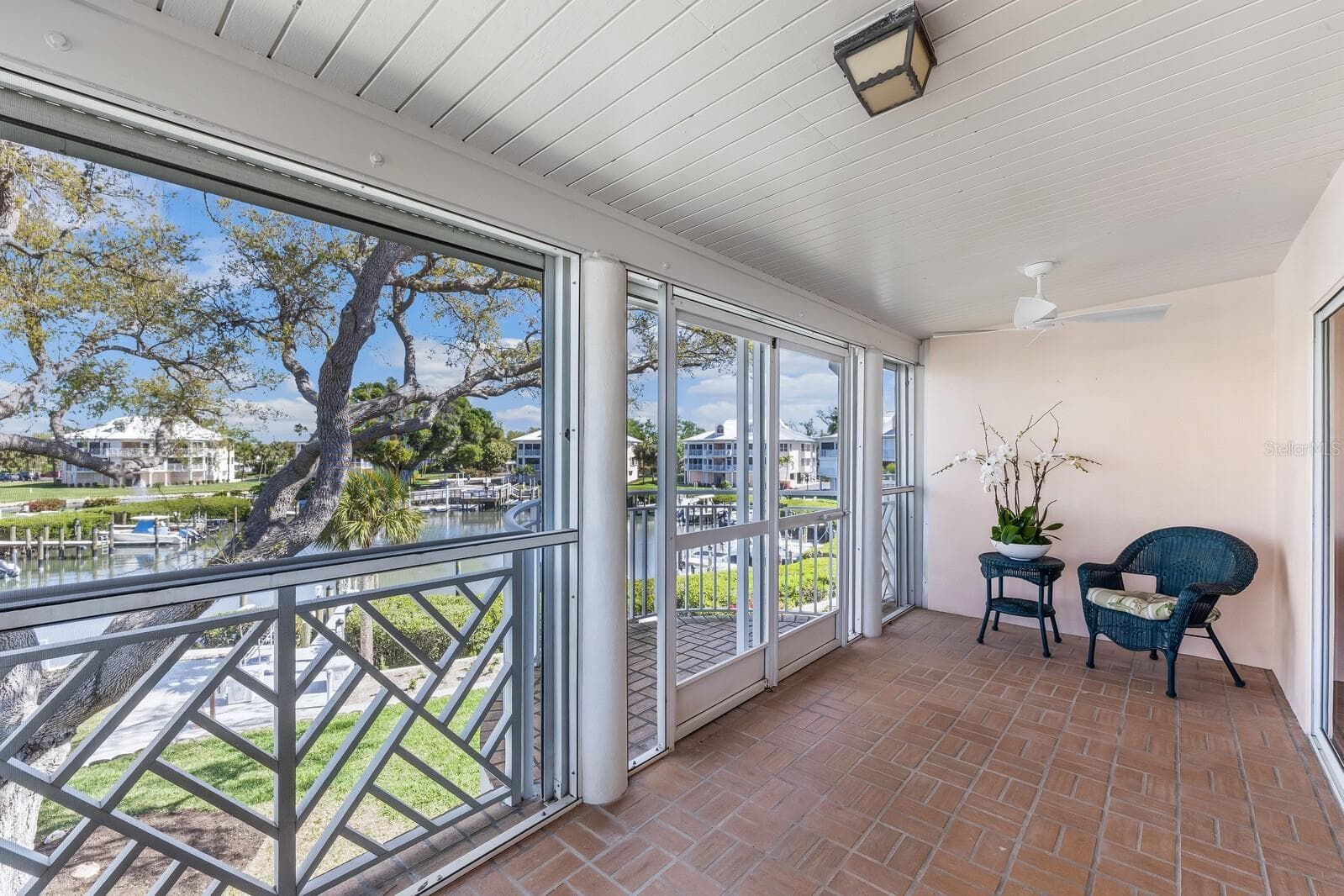 Rear screened porch - 11000 PLACIDA RD #1073, PLACIDA