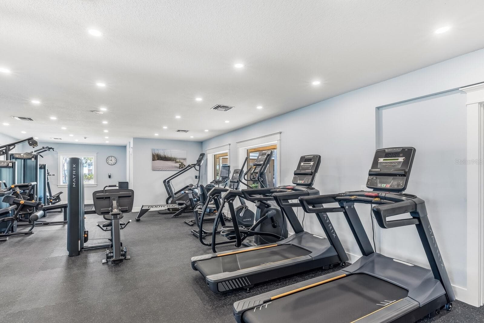 New fitness center with brand new Matrix equipment! - 11000 PLACIDA RD #1073, PLACIDA