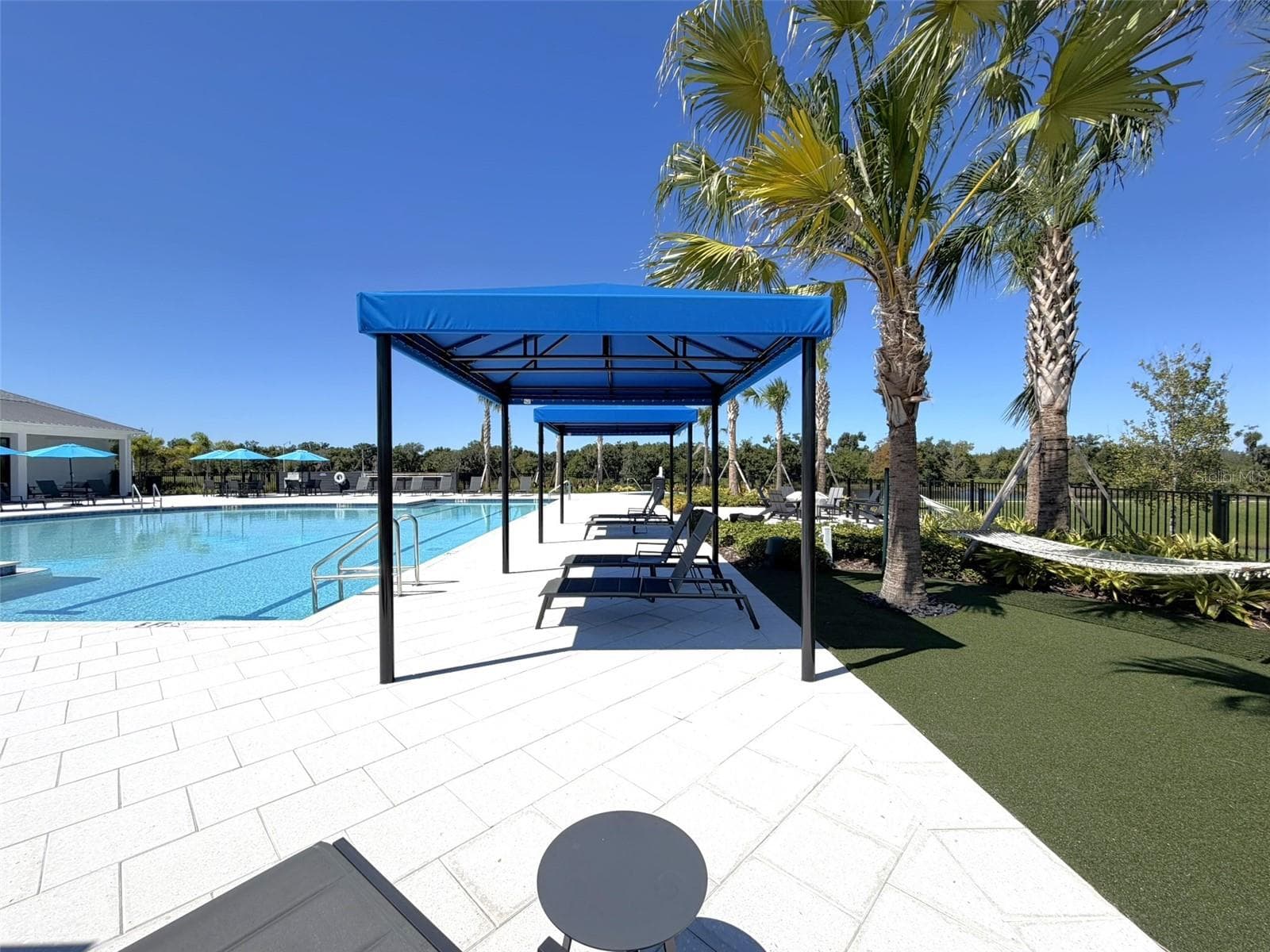 Escape the Burn w/Poolside Cover - 14449 HAMMOCK OAK ST, PARRISH