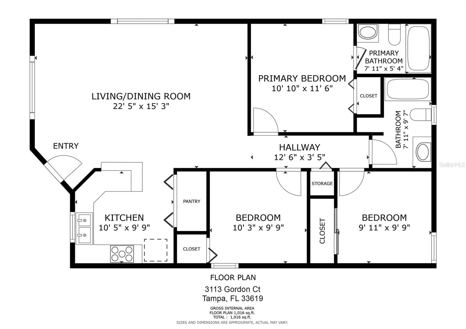Single Family Residence at 3113 GORDON CT, TAMPA, photo 2 of 45