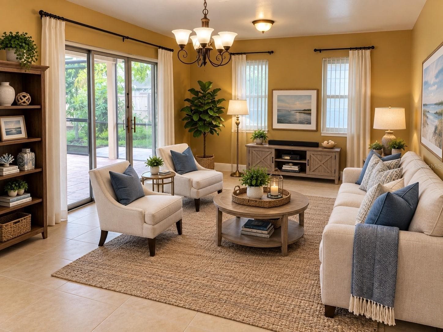 Family Room - 4011 WESTMINSTER DR, SARASOTA