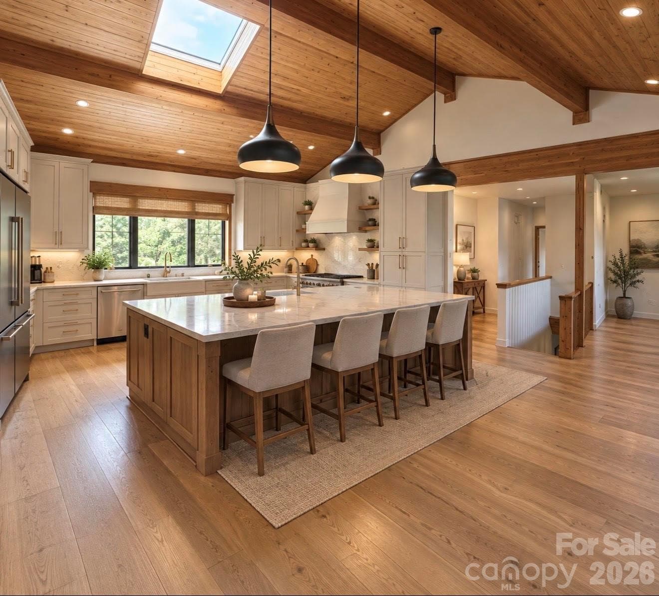 Virtual design of an idea to remodel kitchen. - 3711 Blendwood Lane NE, Hickory