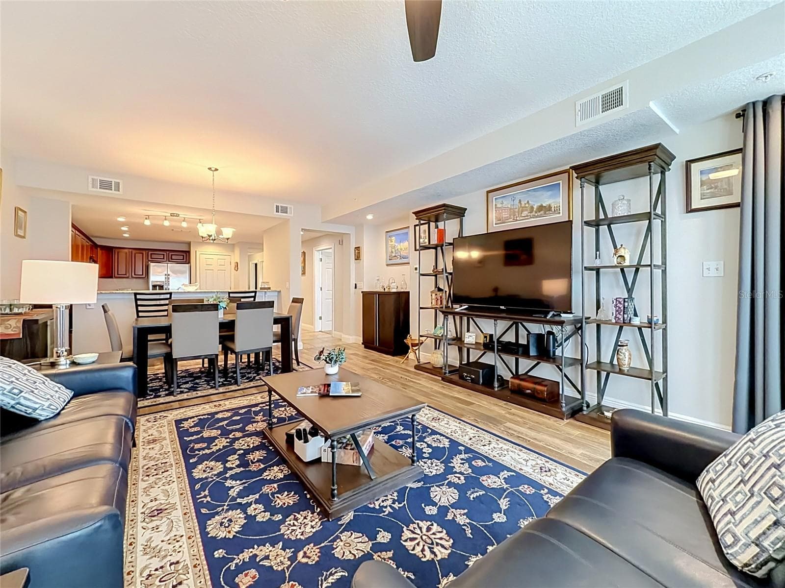 Open Space looking back at Family room, Dining Room and Kitchen - 225 W SEMINOLE BLVD #413, SANFORD