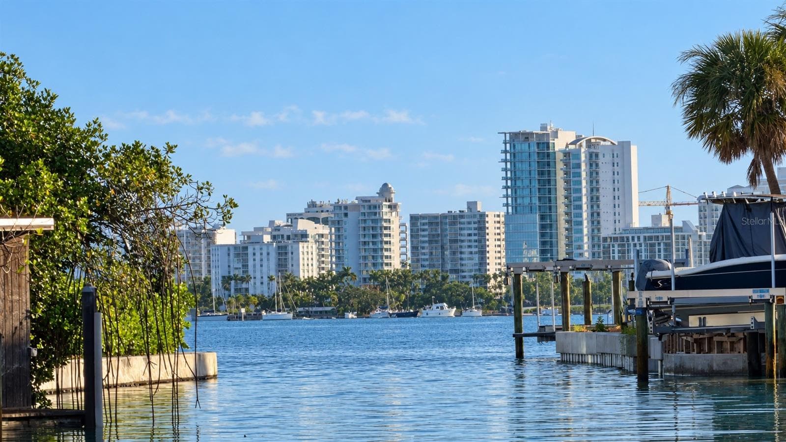 See Downtown Sarasota from your dock. - 3441 GULFMEAD DR, SARASOTA
