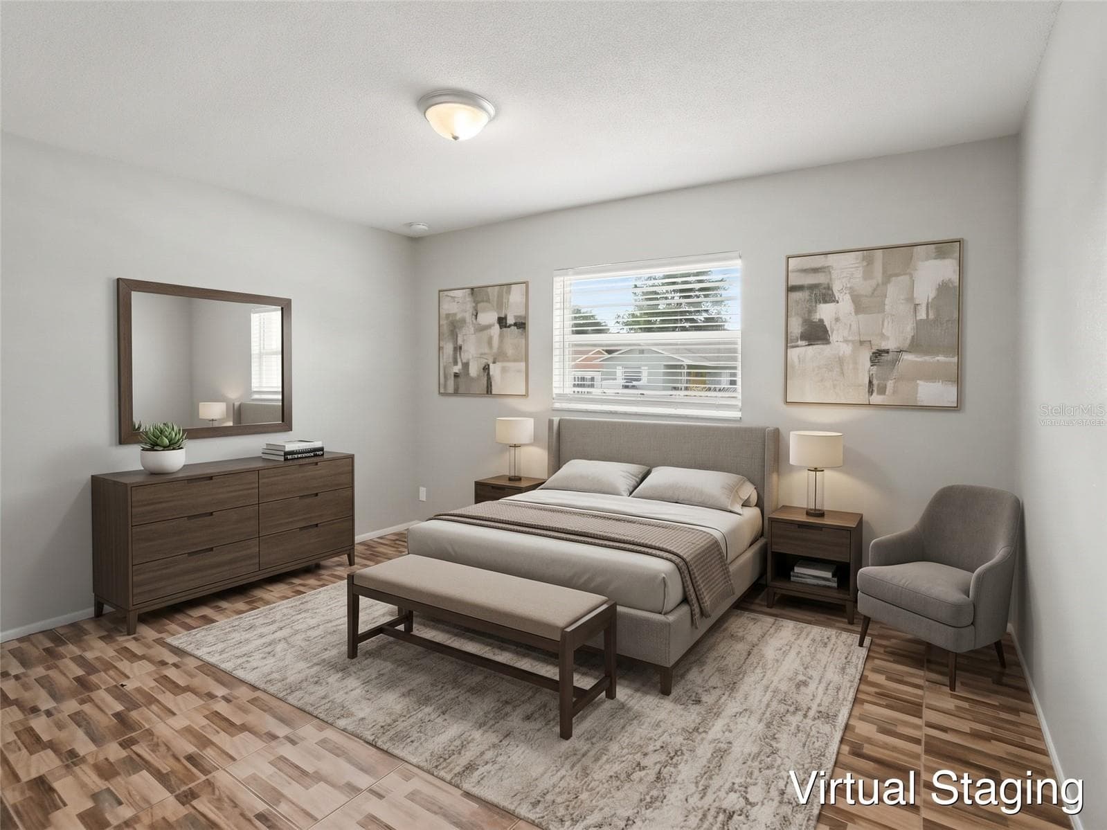 virtually staged - 615 THOMAS JEFFERSON WAY, ORLANDO