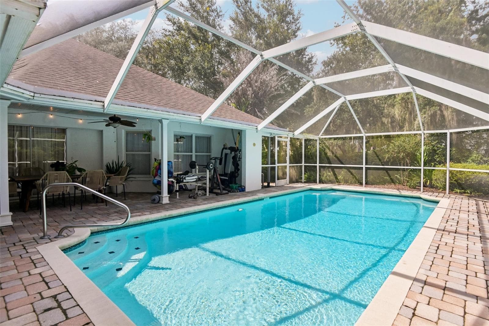Large Pool with mature landscaping for privacy! - 3503 OAK CLUB CT, PLANT CITY