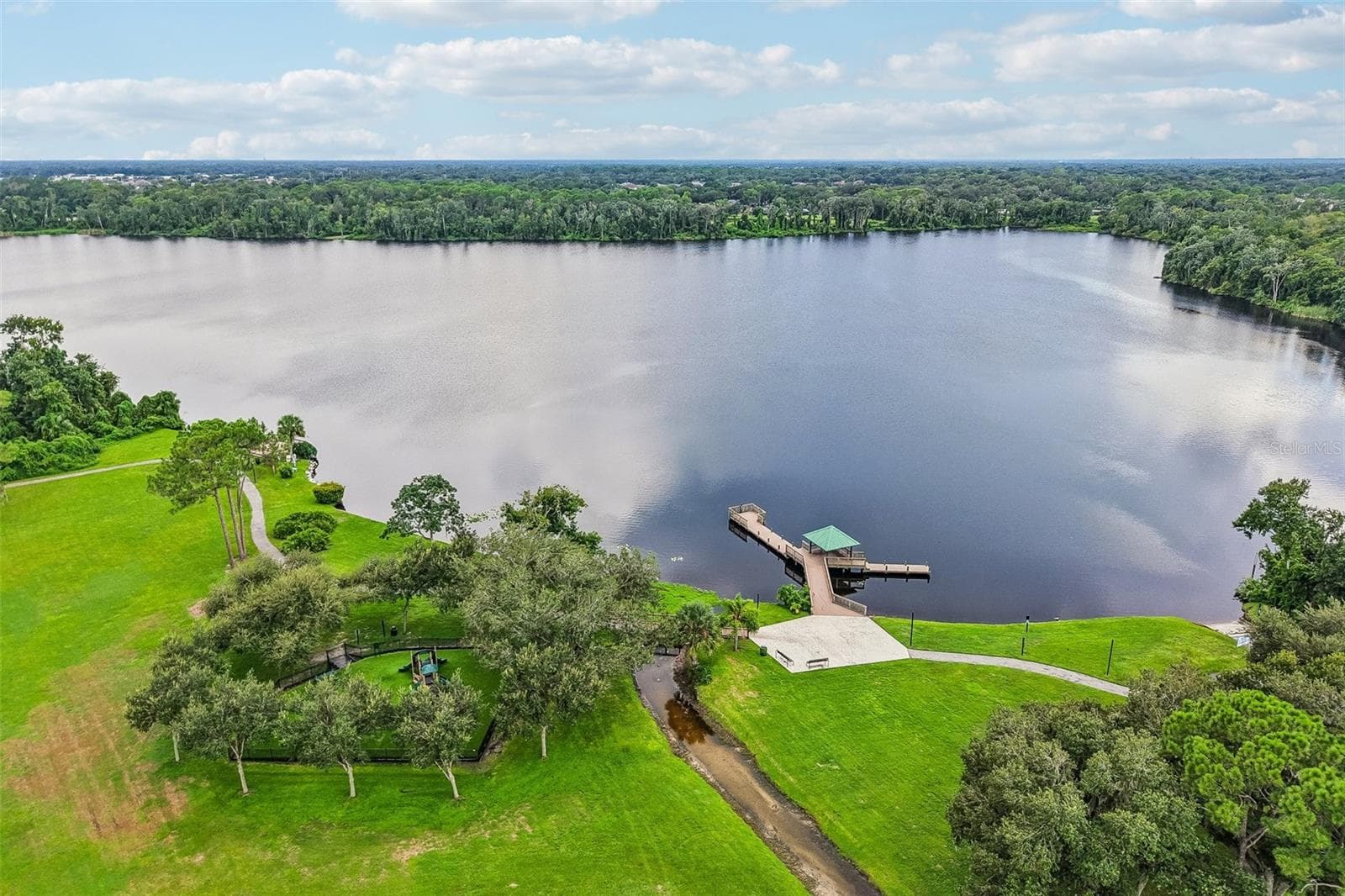 Community Amenities - community dock - 3503 OAK CLUB CT, PLANT CITY