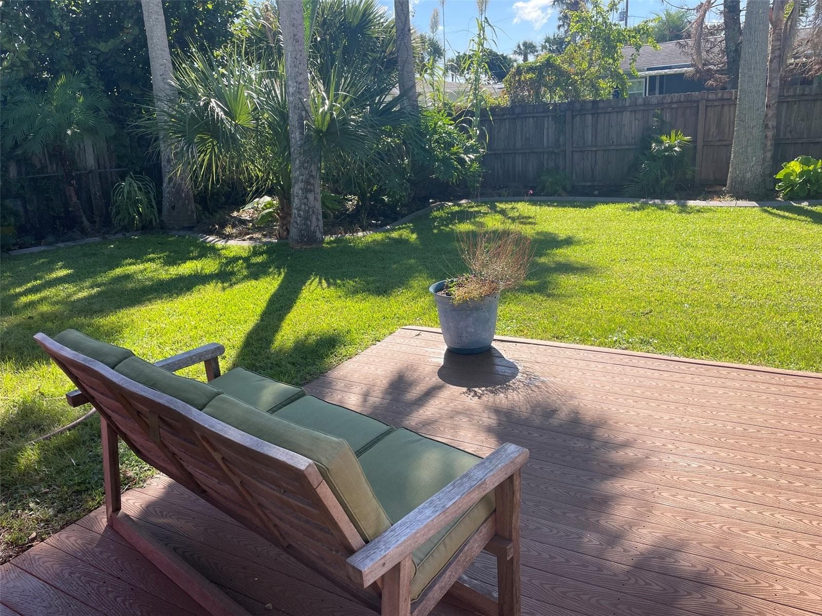 fenced backyard - 315 N 6TH, FLAGLER BEACH