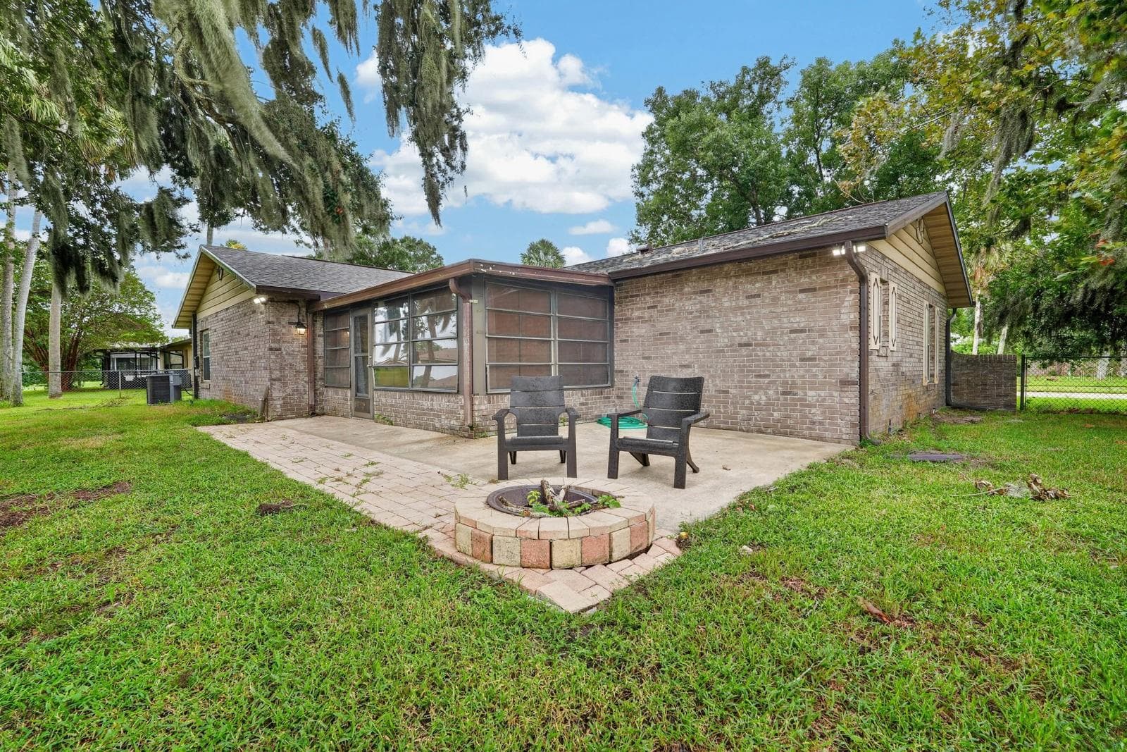 Rear Patio - 319 QUAKER RIDGE DR, DAYTONA BEACH