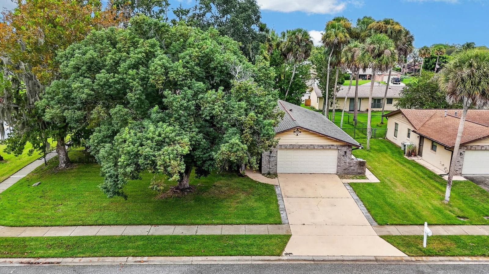 Elevated Front View - 319 QUAKER RIDGE DR, DAYTONA BEACH