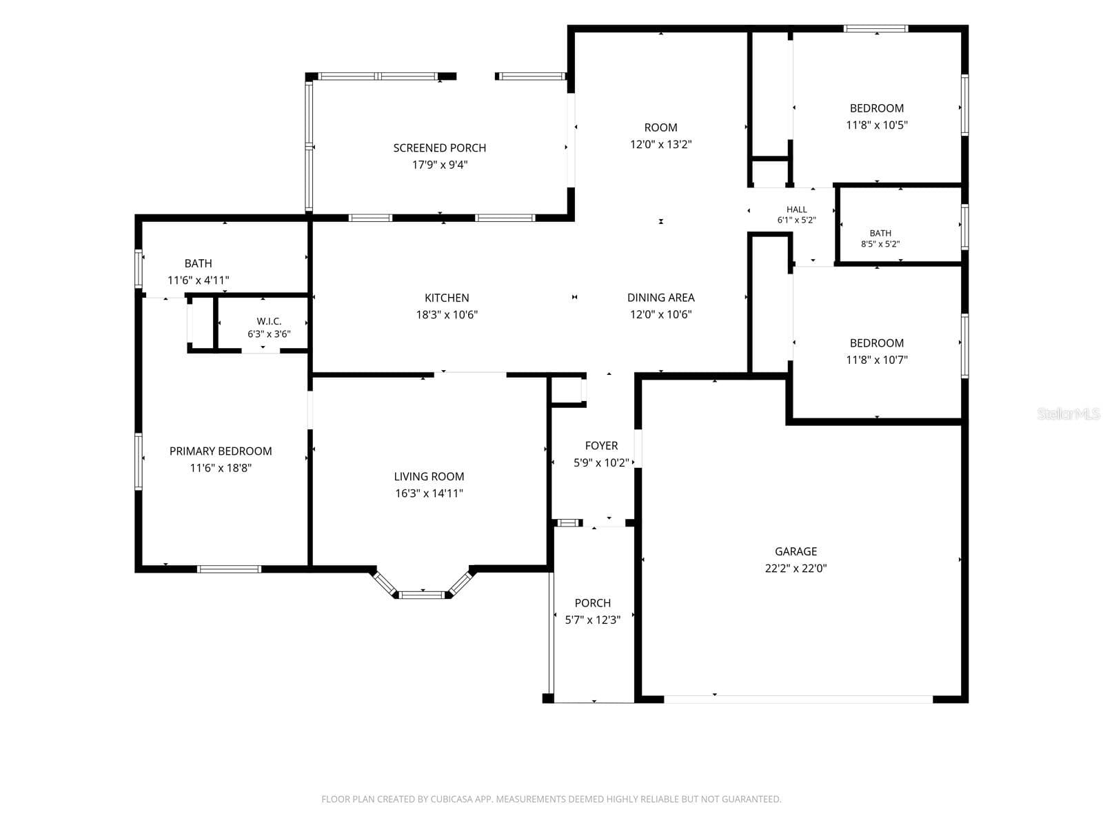 Floor Plan - 319 QUAKER RIDGE DR, DAYTONA BEACH
