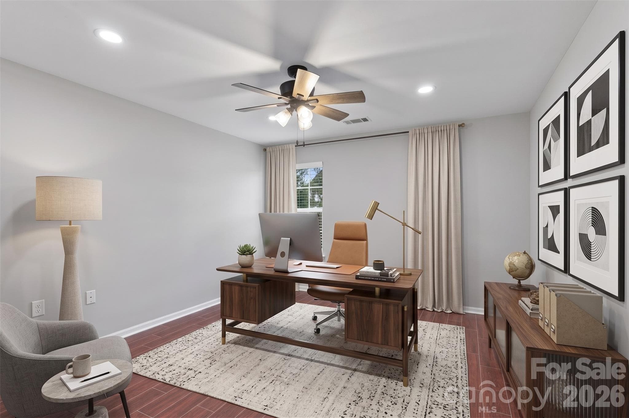 Office/Den/Play Room - VIRTUALLY STAGED - 2204 Reid Pointe Avenue, Indian Land