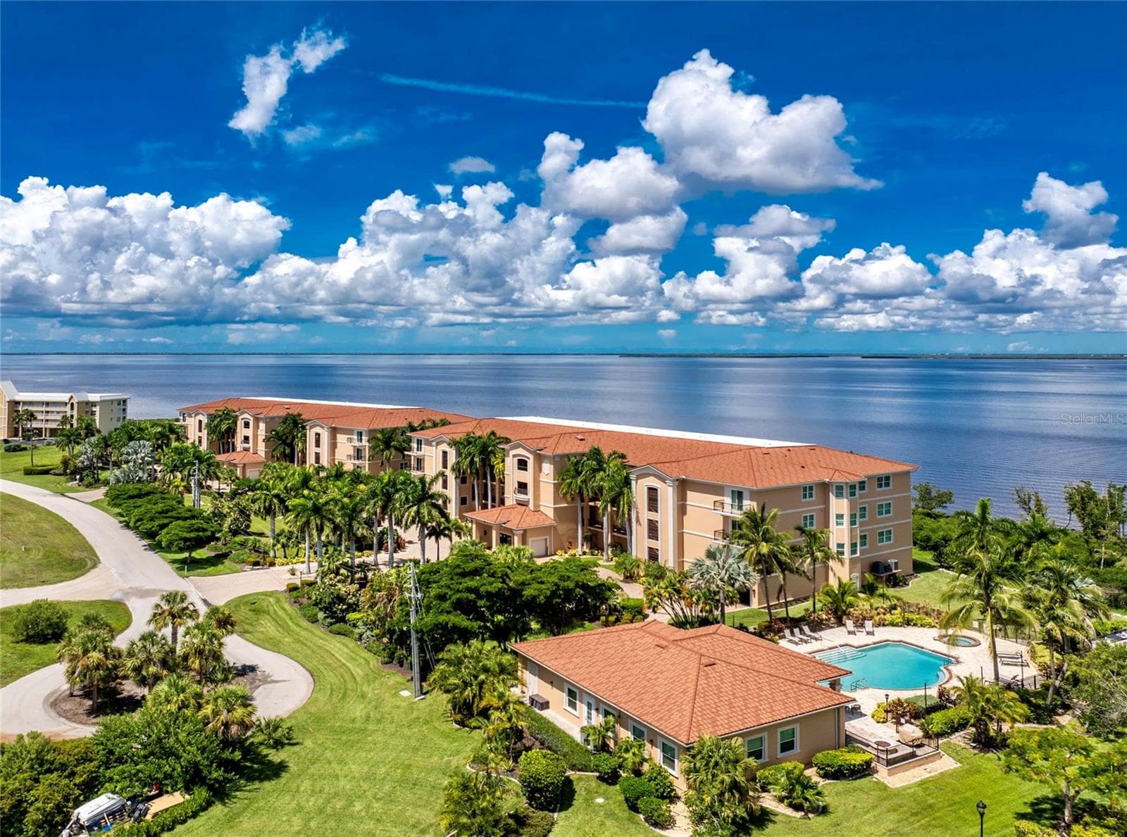 Nestled along a private cul de sac residing on a vibrant backdrop of water. - 95 N MARION CT #226, PUNTA GORDA