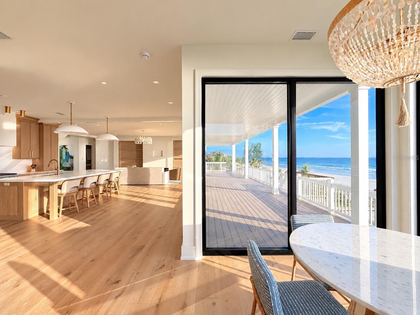 Breakfast Nook to Kitchen - 4643 VAN KLEECK DR, NEW SMYRNA BEACH