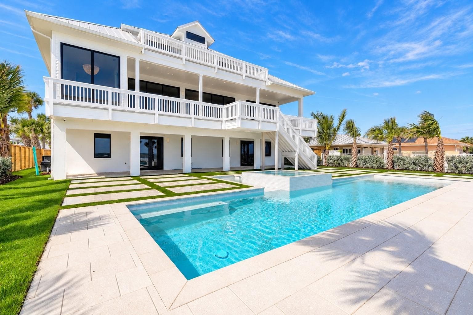 Back of Home - 4643 VAN KLEECK DR, NEW SMYRNA BEACH