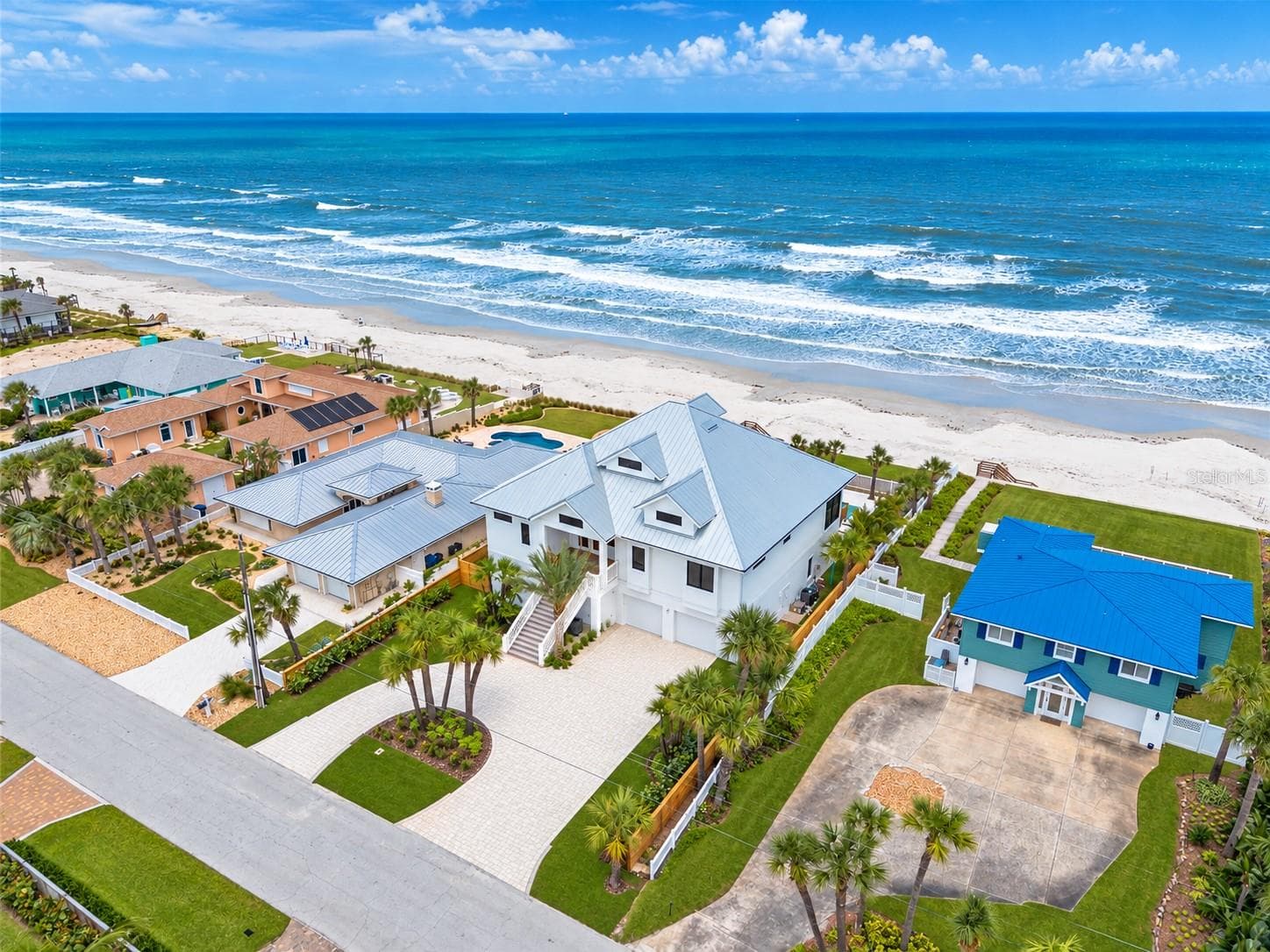 Aerial Circular Drive - 4643 VAN KLEECK DR, NEW SMYRNA BEACH