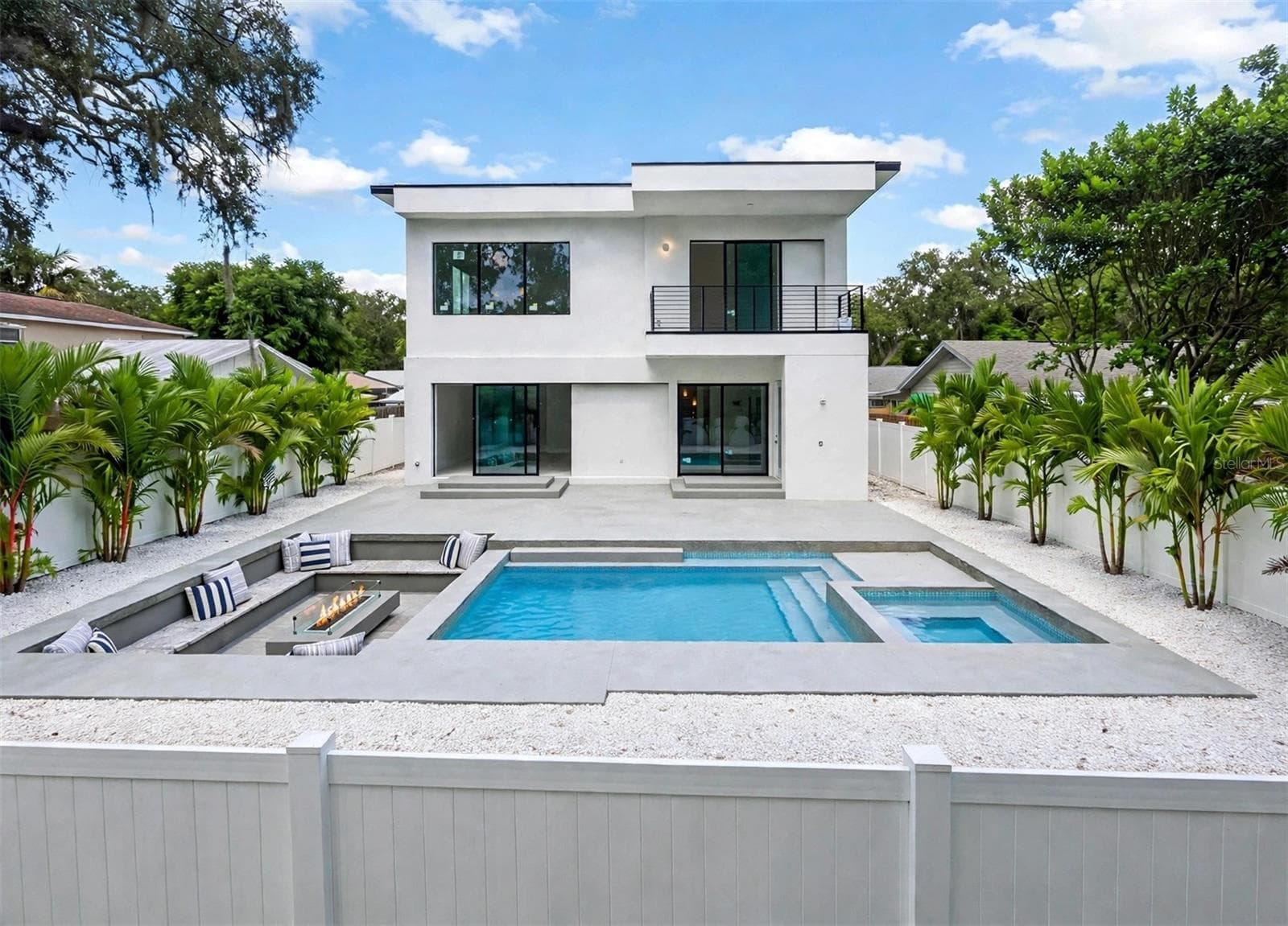 Rear Elevation - 2564 ARLINGTON ST, SARASOTA